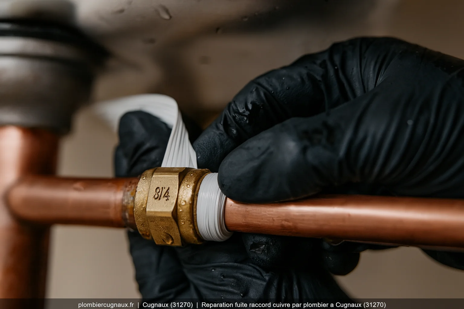 Reparation de fuite a Cugnaux
